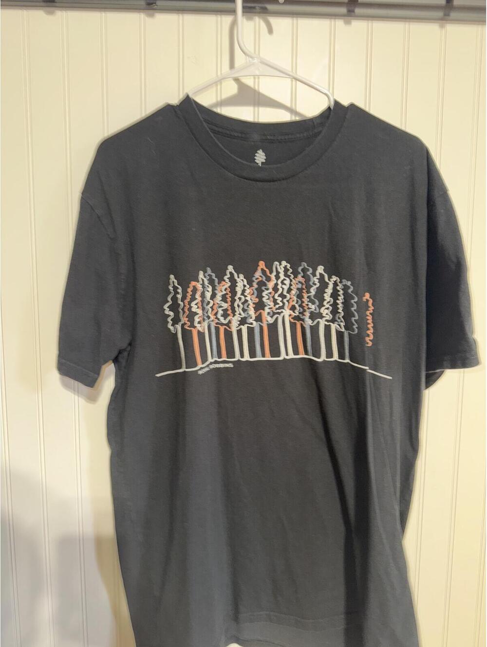 Royal Robbins Men's XL Made in USA Black Forest Graphic Tee